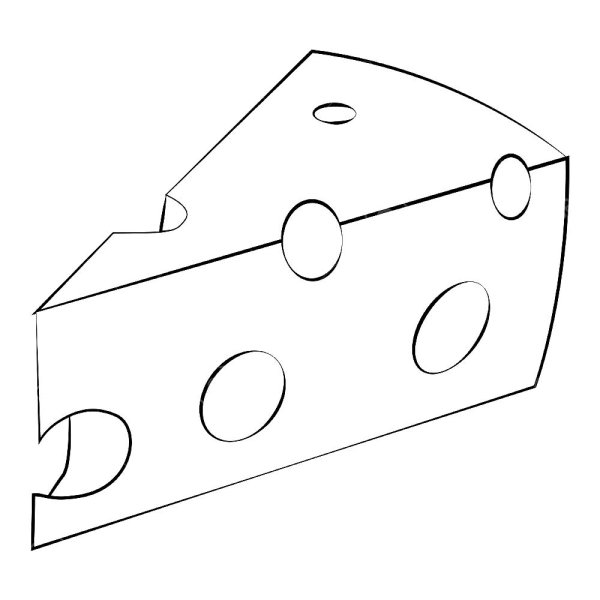 Сыр для раскрашивания