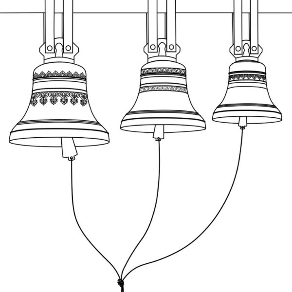 Царь колокол раскраска