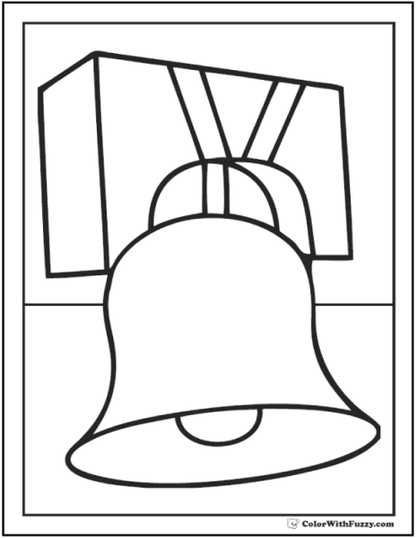 Церковный колокол вектор