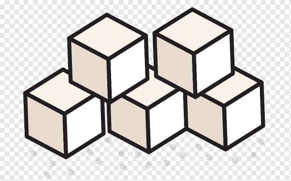 Кубик-Рубика 3х3 черно белый