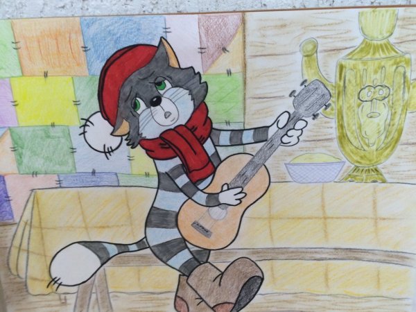 Раскраска Простоквашино Маргарита Егоровна