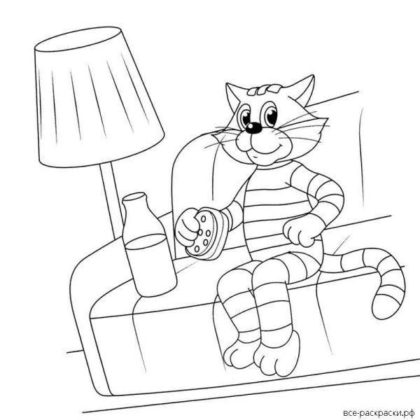 Простоквашино кот Матроскин