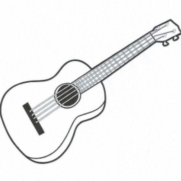 Укулеле раскраска раскраска