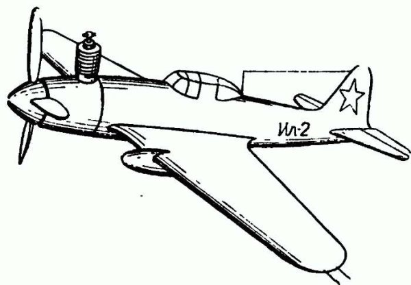 Военные самолеты для рисования