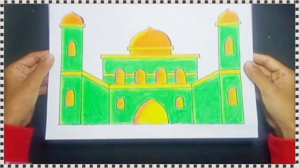 Мечеть для рисования