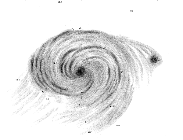 Галактика карандашом