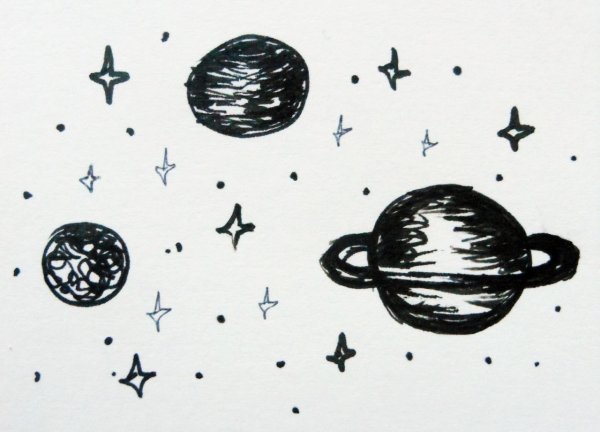 Галактика раскраска