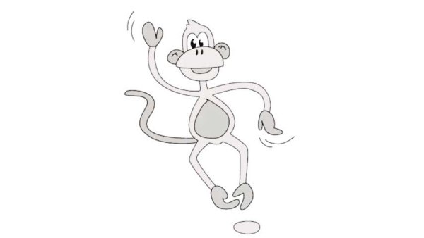 Рисунки для срисовки мартышка и очки