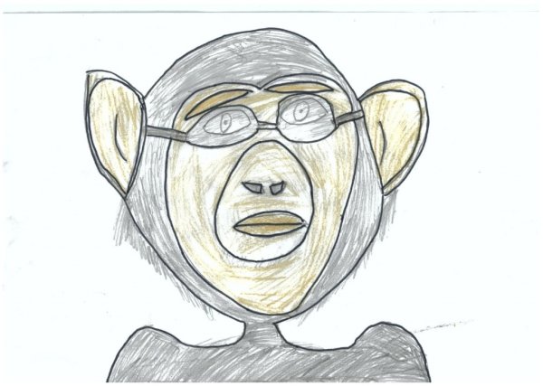 Ma1009, набор для раскрашивания-обезьяна