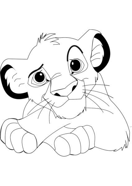 Король Лев Симба маленький