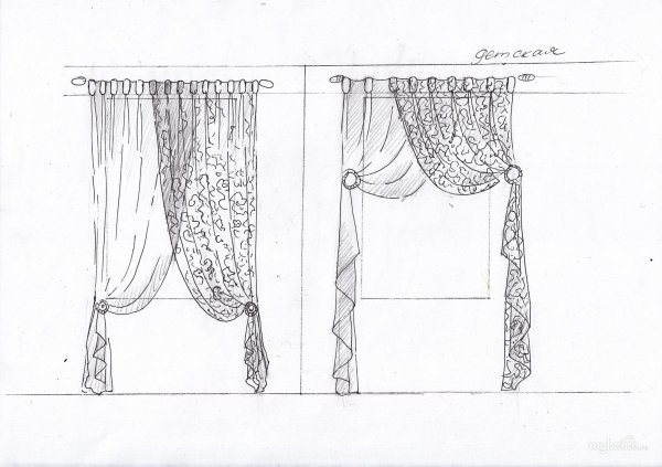 Шторы для раскрашивания