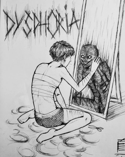 Депрессия карандашом