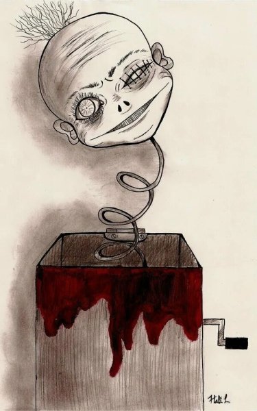 Депрессивные картинки для срисовки