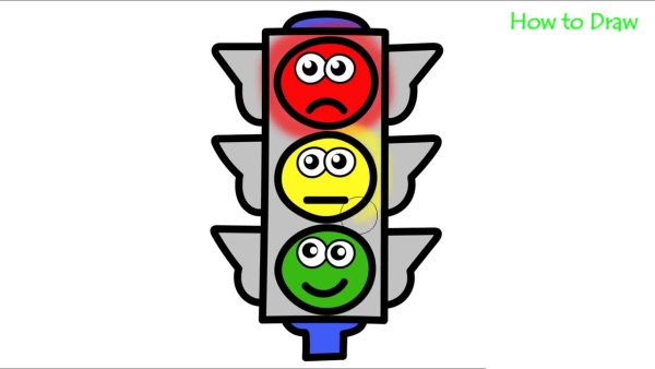 Рисунок на тему ПДД