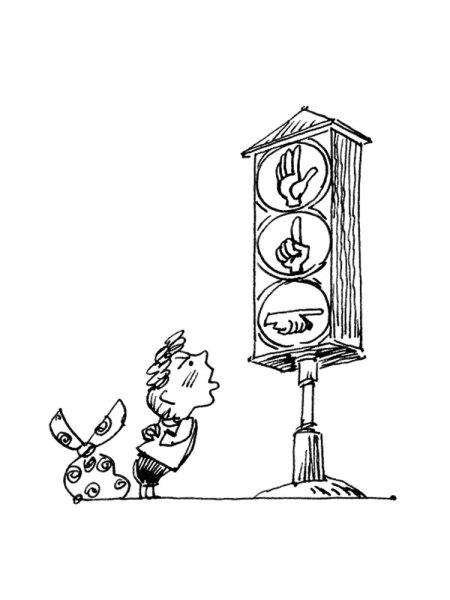 Светофор раскраска