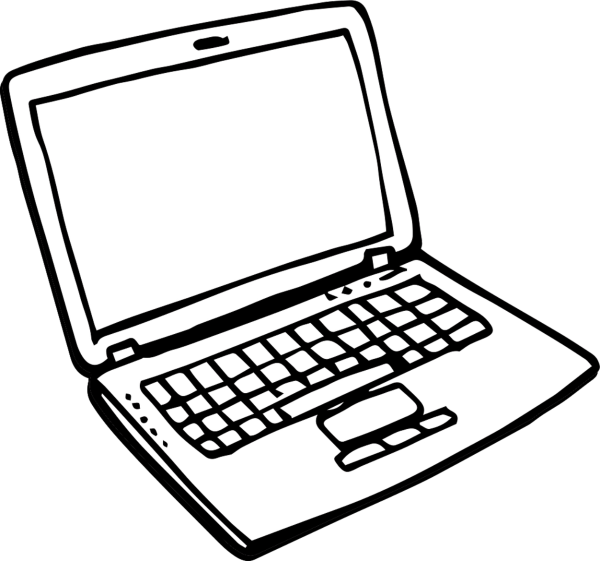 Зарисовка ноутбука