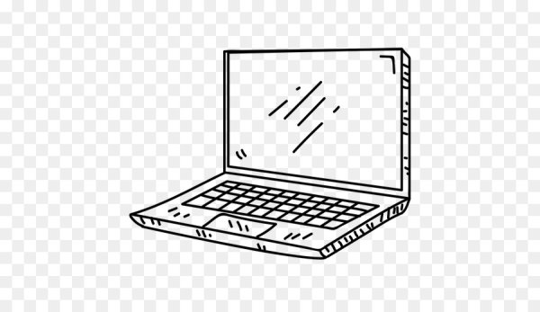 Чертеж ноутбука