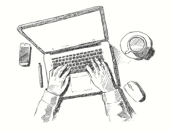 Наброски на компьютере