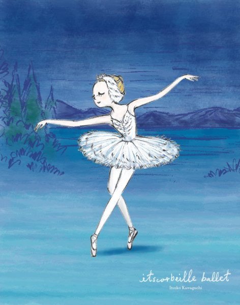 Балет Лебединое озеро рисунок