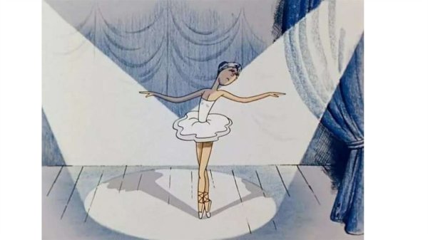 Рисунок барилины на сцении