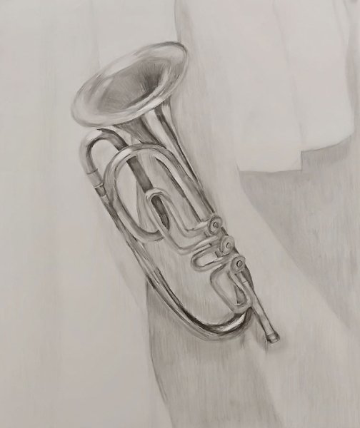 Труба рисунок карандашом