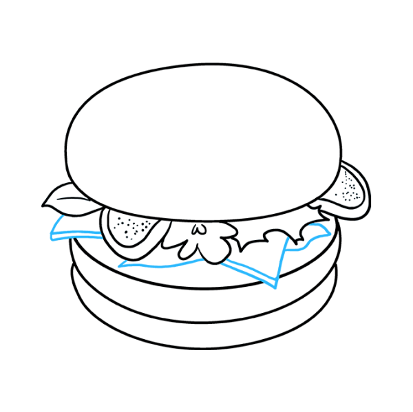 Гамбургер Графика