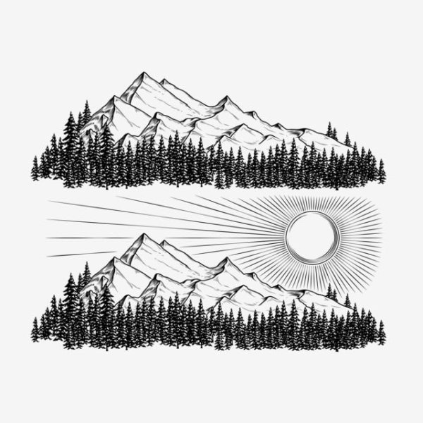 Горы Графика