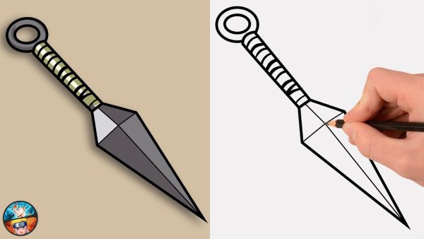 Кунай из Наруто