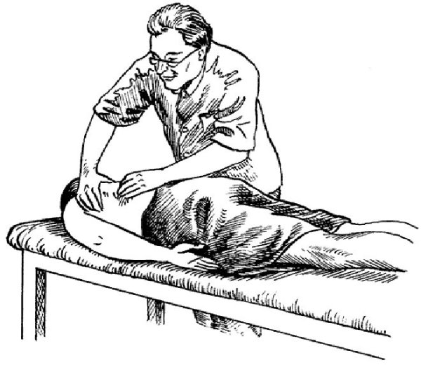 Массаж спины