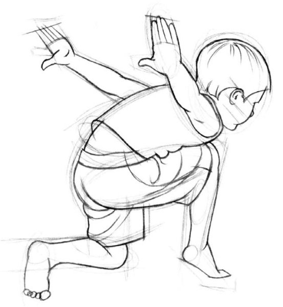 Детские позы для рисования карандашом