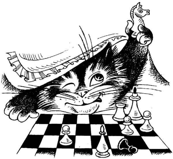 Шахматные фигуры контур