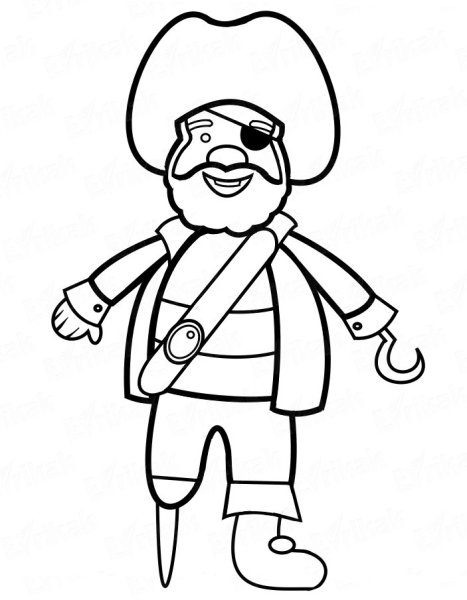 Рисование пират