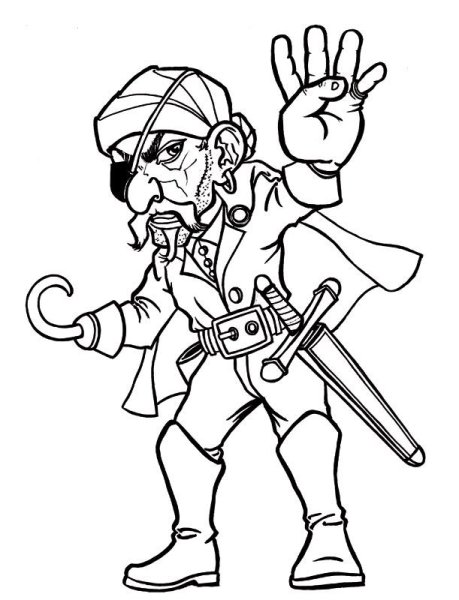 Раскраска разбойники