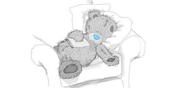 Мишка Тедди спит