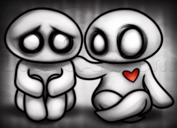 Разбитое сердце рисунок карандашом