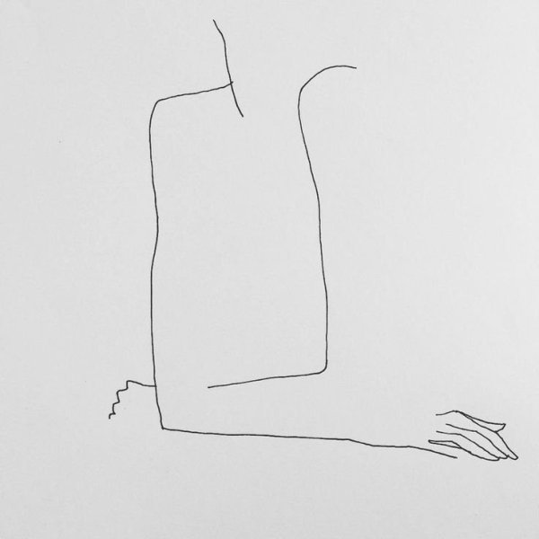 Силуэт набросок