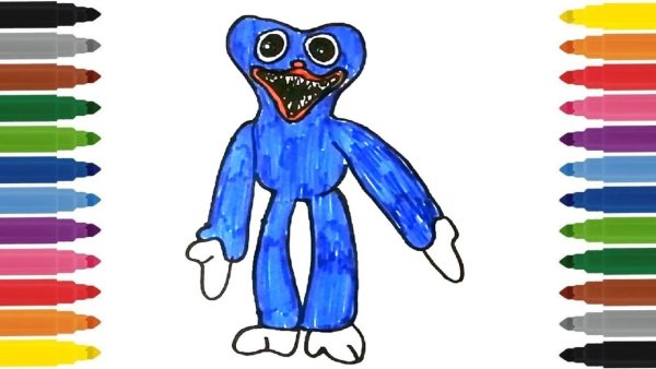 Хаги ваги игрушка рисунок