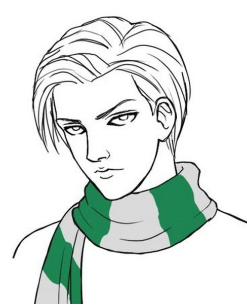 Драко Малфой мультяшный