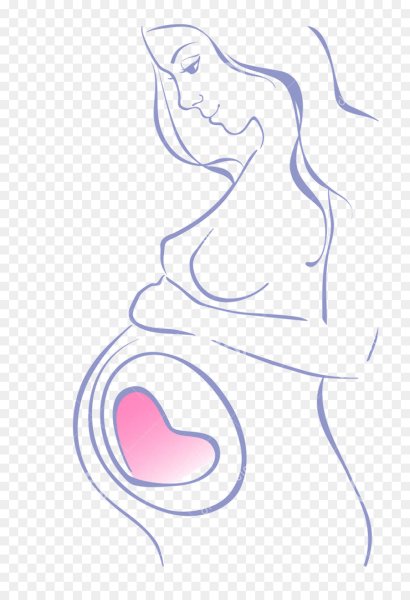 Беременная карандашом