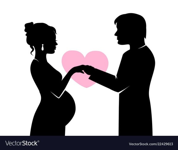 Эскиз беременной женщины