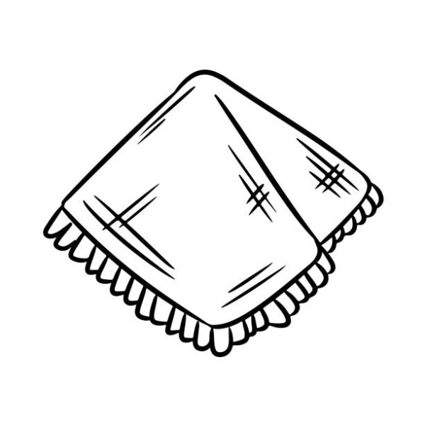 Раскраска носовой платок