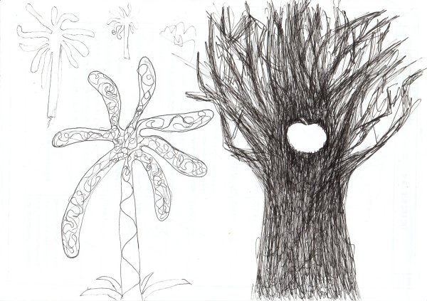 Цветное дерево