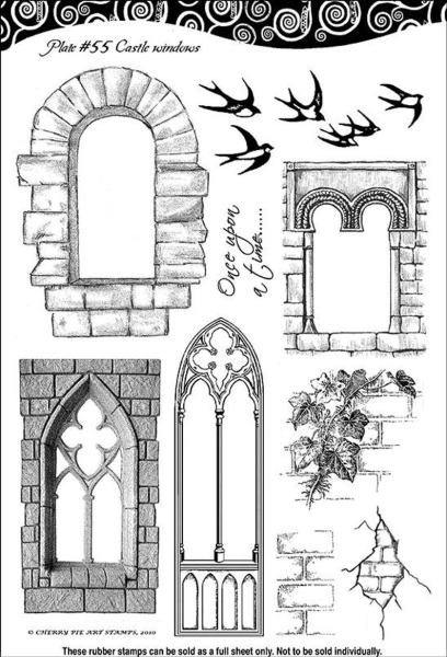 Фантастический пейзаж раскраска