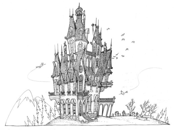 Скетчи Гарри Поттер Хогвартс