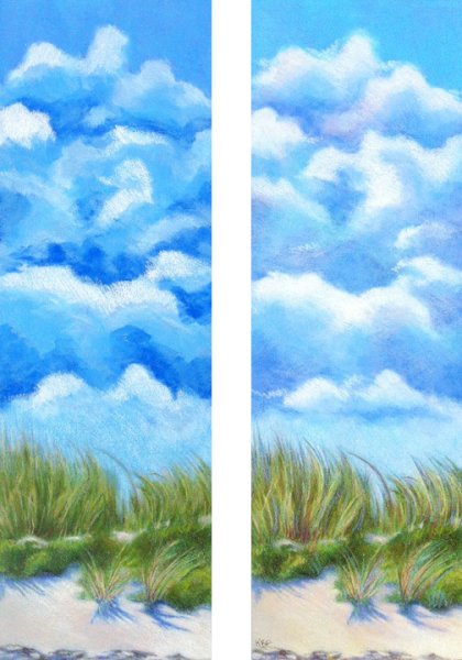 Небо акварель