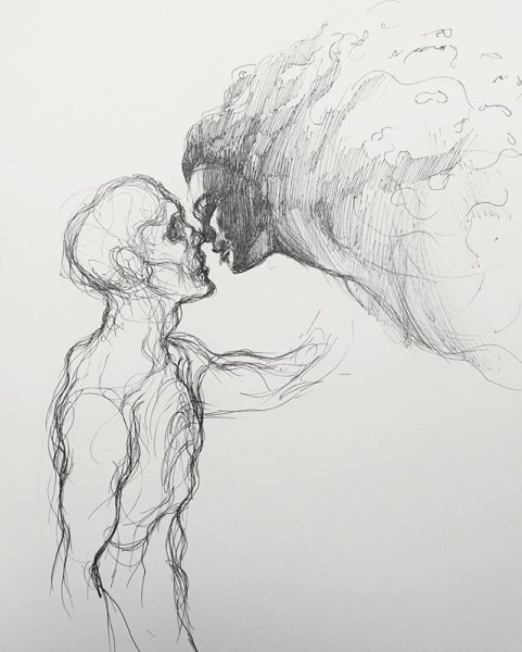 Рисунки карандашом расставание