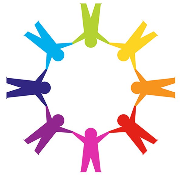 Человечки по кругу за руки