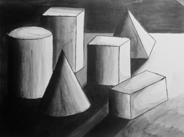 Рисование геометрических тел