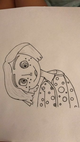 Коралина скетчи