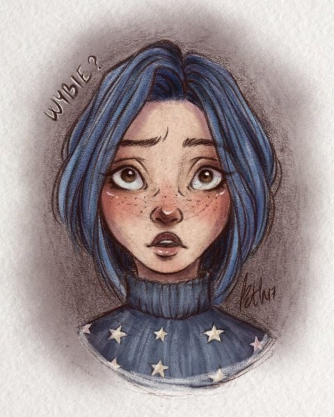 Коралина в стране кошмаров чб